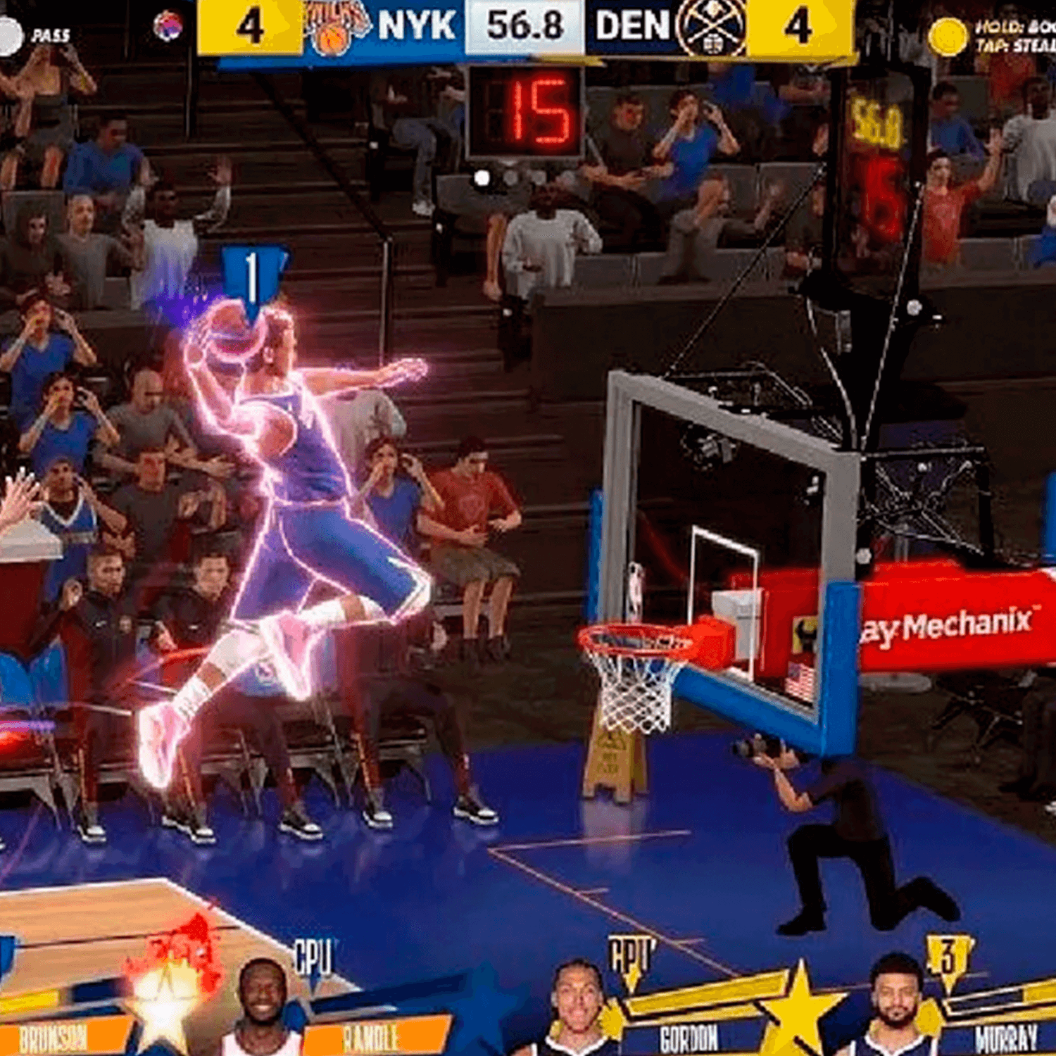 ¡El juego arcade NBA Superstars recupera el espíritu de NBA Jam!